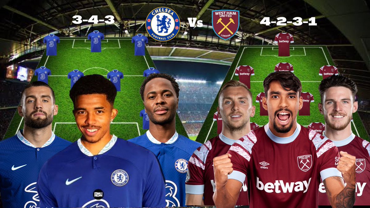 YaredDesalegn15's tweet photo. Chelsea lineup vs westham utd, Chelsea have three players out for their upcoming clash with West Ham. . Thomas Tuchel can also select new £70million signing Wesley Fofana for the first time after his transfer from Leicester and Kovacic will start 
https://t.co/x74HacjpGg https://t.co/PR7eBXSxl6