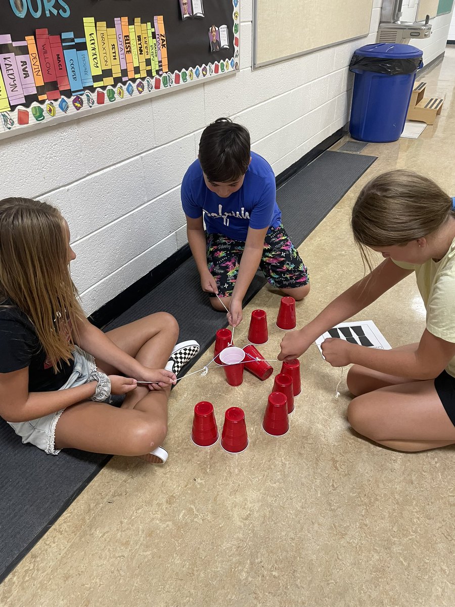 Teamwork building in grade 6 <a href="/LindaleSchool/">Lindale School</a> <a href="/PrairieSouth/">Prairie South</a>