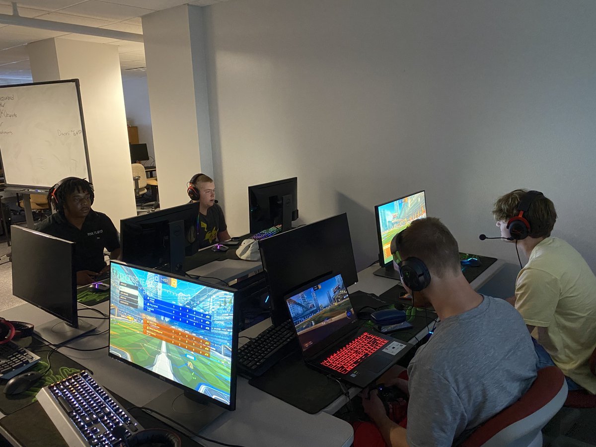 WKUEsports's tweet photo. We would like to thank everyone who came out to our @wku_RL tryouts. We had a good showing! Our next tryout session will be @wku_Val Valorant tryouts on 9/2(today) at @ 6:00 pm and 9/3 @ 4:00 pm in our esports arena inside McCormack. Any questions, please reach out! https://t.co/MPfQkPH0lu