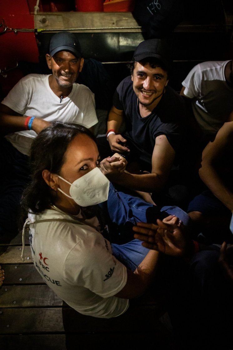 The Italian authorities have finally assigned Taranto as a Place of Safety for the 459 survivors on #OceanViking. After 10 rescues, 8 days of wait, overwhelming medical conditions, extreme living conditions onboard; the right of the survivors to disembark will be soon respected.