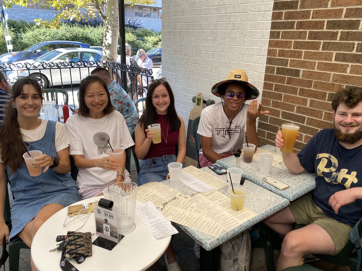 VanmeterKVM's tweet image. I’m loving the start of fall semester and our growing lab group! #VanMeterLab ⁦@shuyo5⁩ ⁦@BioGeoCohen⁩ ⁦@ECheriegate⁩ ⁦@DanykaKByrnes⁩ ⁦@SarahTorhan⁩ @jdelesantro ⁦@PSUEarth⁩ ⁦@psugeography⁩