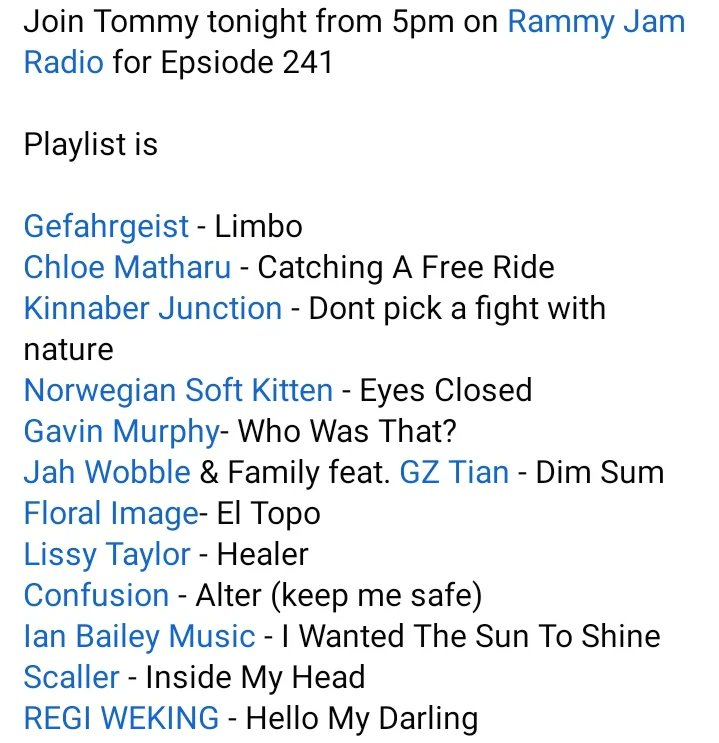 regiweking's tweet photo. Thank you so much, Tommy (Tommy Clark) & Rammy Jam Radio,
for playing my music on a radio show "The Third Class Ticket Radio Show"
.
https://t.co/1ILCyjeMn7
.
#ThankGOD
#PujiTUHAN
#TommyClark
#RammyJamRadio
#TheThirdClassTicketRadioShow
#Penyanyi #IndonesianSinger #Singer https://t.co/zQcaDb2KA8