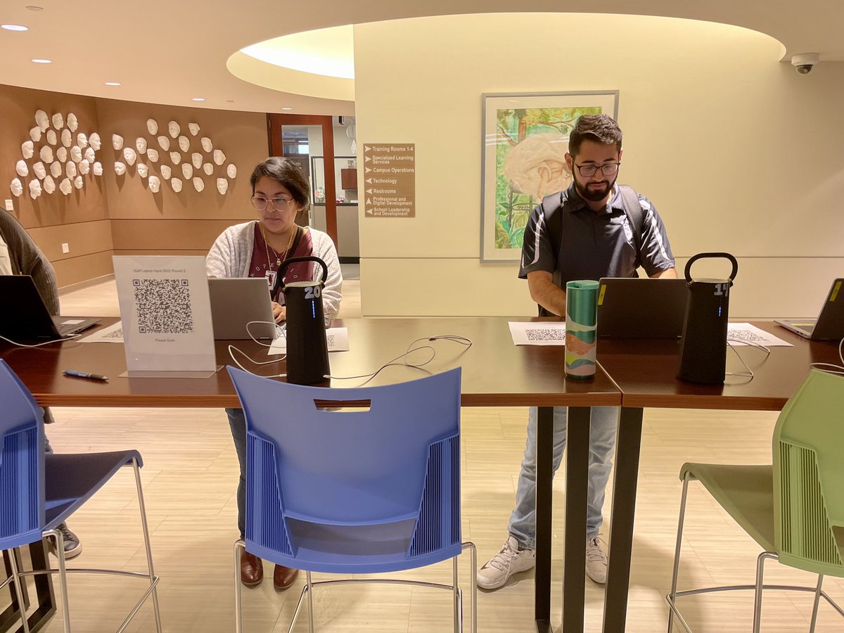 MrVillatoro6's tweet image. Got to see new potential staff laptops today! #IISDTech