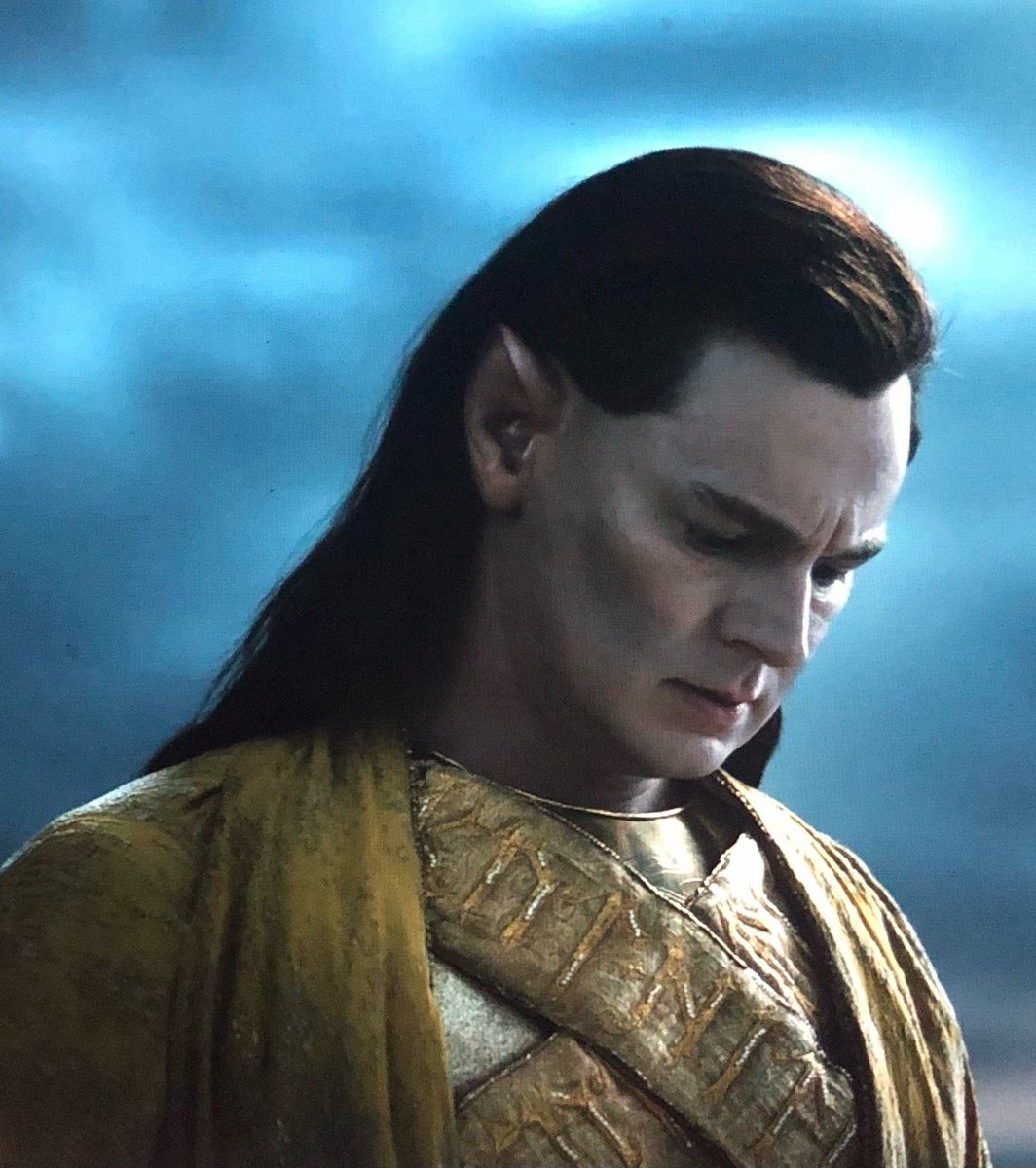 Gil-galad nessa hora para, olha e pensa:

"Vixe, moiô..." 🤣