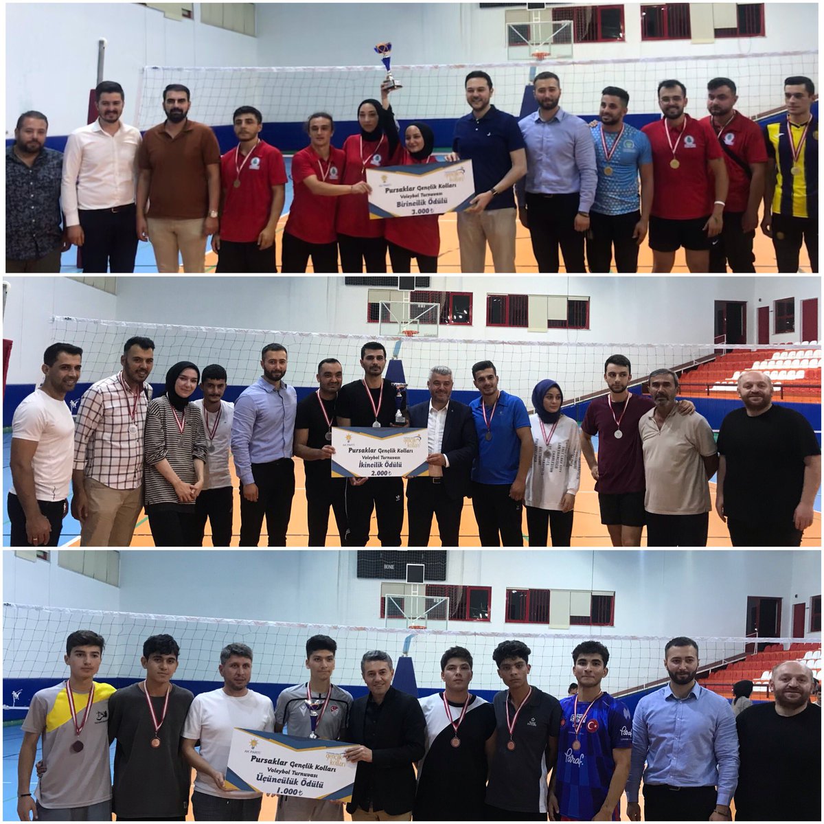 PursaklarAkgenc's tweet photo. Heyecan ve rekabet dolu turnuvamız gençlerimizin kıyasıya mücadelesine sahne oldu,kazanan dostluk oldu🎊👏🏻

Dereceye giren takımlarımıza İl Gençlik Kolları Başkanımız Sn.@efedemirhann,İlçe Başkanımız Sn.@ServetTurkayik,Belediye Başkan Yrd. Sn.@AOzturk06 ödüllerini takdim ettiler. https://t.co/rF6JGe1GRg