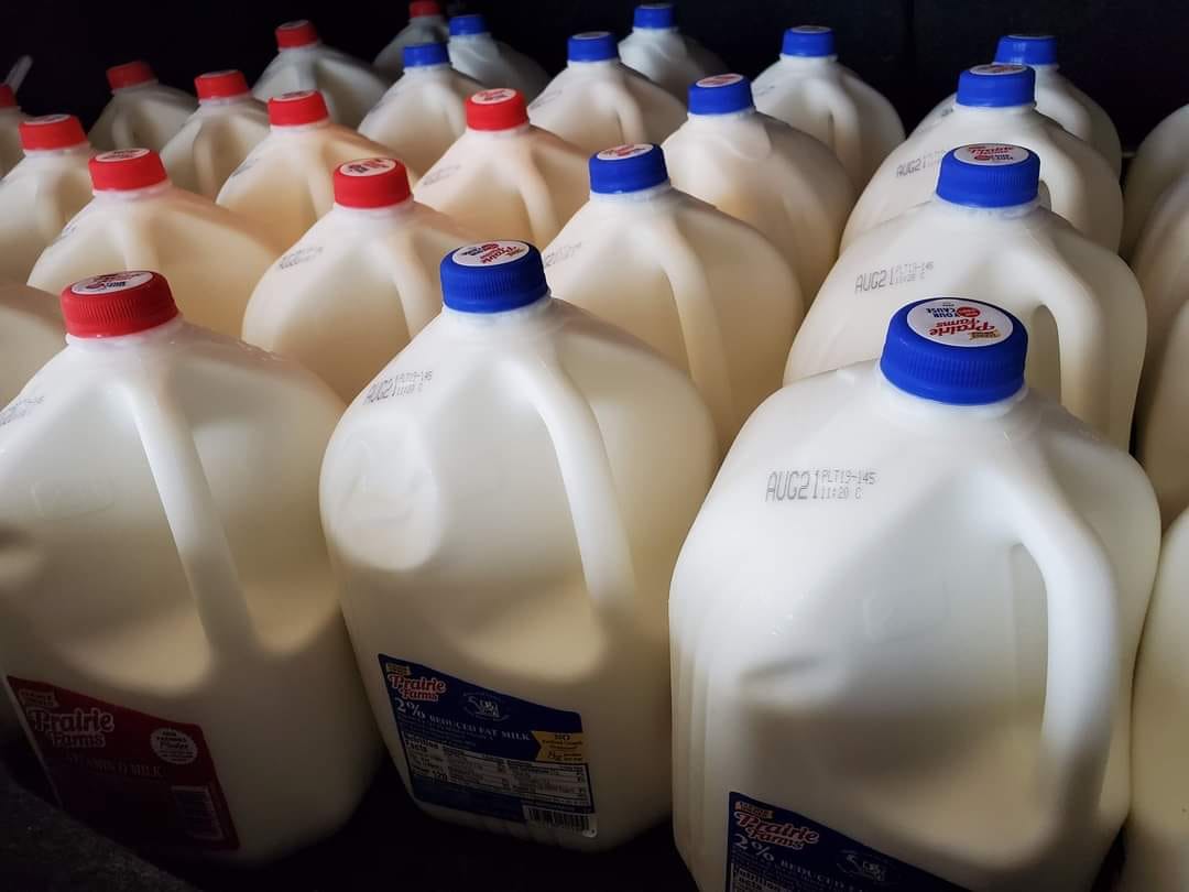 AgriKingInc's tweet image. In the last 29 months, Agri-King has donated 4,360 total gallons of milk to our local food pantries. That is a total of approximately 37,496 pounds of milk (assuming 8.6 lbs. per gallon of milk). We are truly #StrongerTogether &amp;amp; grateful to be able to give back to our community.