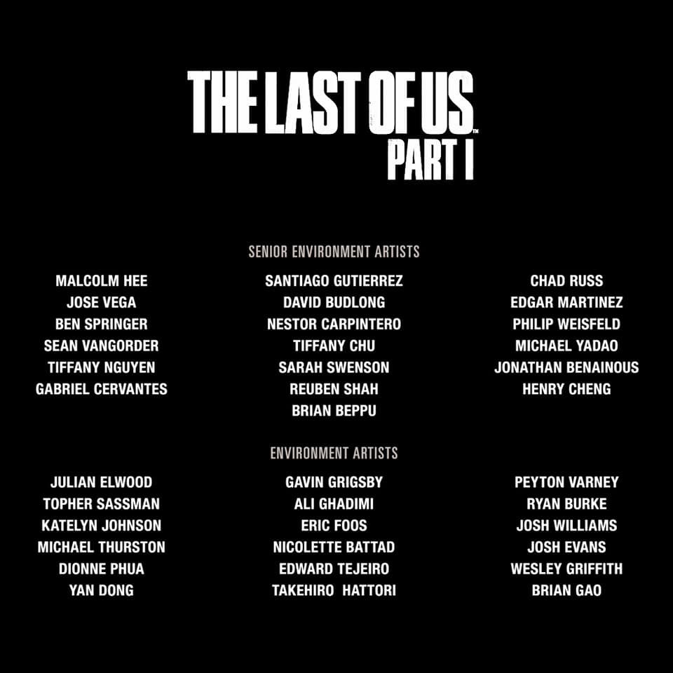 A day like today 7yrs ago i started a new chapter in my career working at <a href="/Naughty_Dog/">Naughty Dog</a> . Now today i honor to say “I chipped my fourth playstation game here! #TheLastofUsPartI I’m so proud on what the team and I have accomplish so congratulation to all.