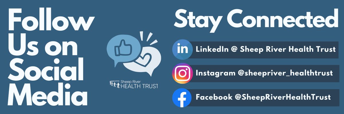 Health_Trust's tweet photo. We would love your support. Please be sure to follow us on LinkedIn, Instagram, and Facebook. Let us stay connected with you!
.
.
.
.
#followus #stayconnected #Okotoks #Foothills #supportnonprofits https://t.co/6o56qv2dxH