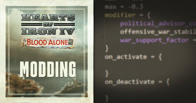 StrategiiUA's tweet photo. Новий щоденник розробників по 🪖 @HOI_Game 
📖 Тема: Моддинг

Читати українською тут 👇👇👇
https://t.co/M6sKltXQhK

#щоденникихоі4 #хоі4 #hoi4 #heartsofiron4 #paradoxhoi4 https://t.co/poXiszm8xM