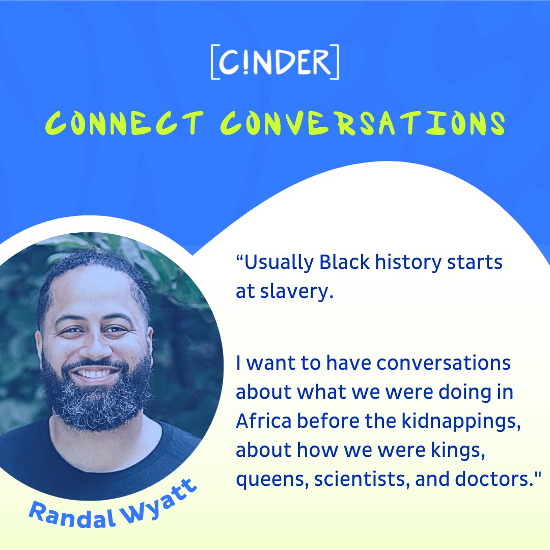 The history books may have missed a thing or two. Grateful to <a href="/RandalWyatt/">Randal Wyatt</a> for joining us at our Feb Connect Conversation and showing us his story.

❇️ Sign up for our events newsletter to join our next Connect Conversation: bit.ly/36OanDq