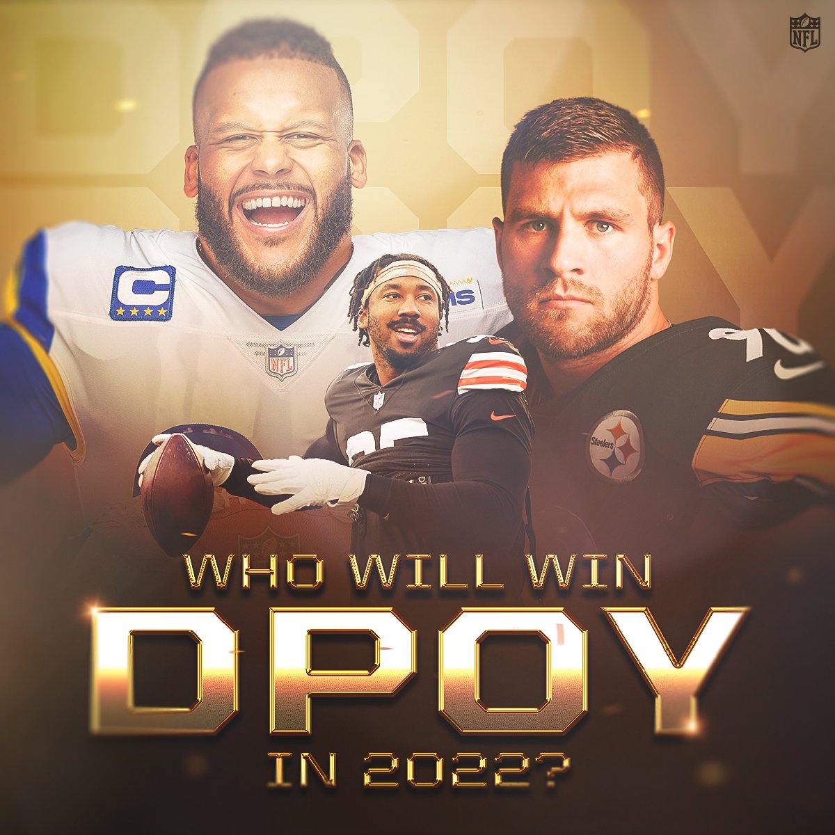 NFL on Twitter "The best defensive player in the NFL this season will