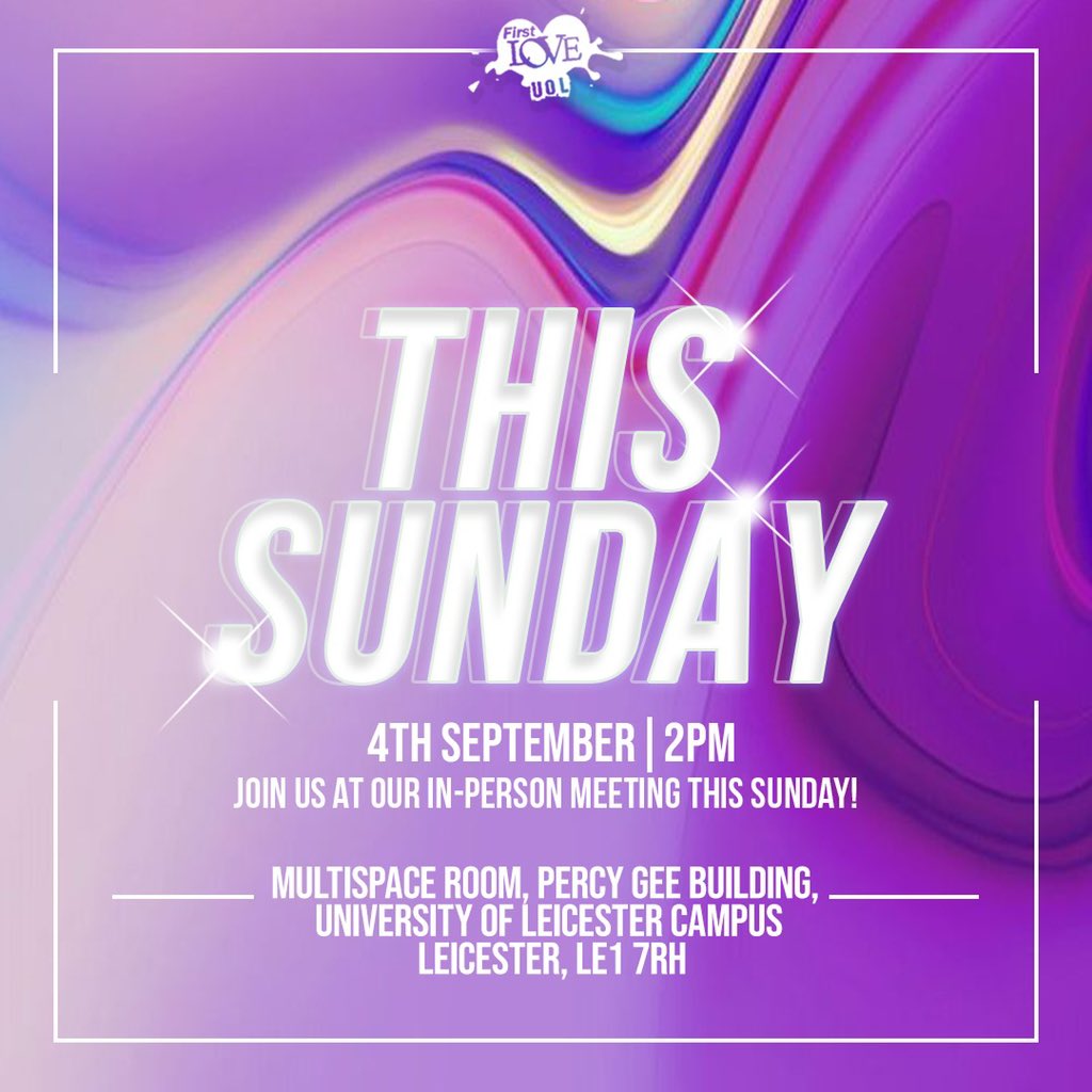 FirstLoveUOL's tweet photo. There is no better place to be on a Sunday than here on university of Leicester campus!!🤩 

Make sure to bring a friend😄#SundayFunday https://t.co/Krxd0ALWYC