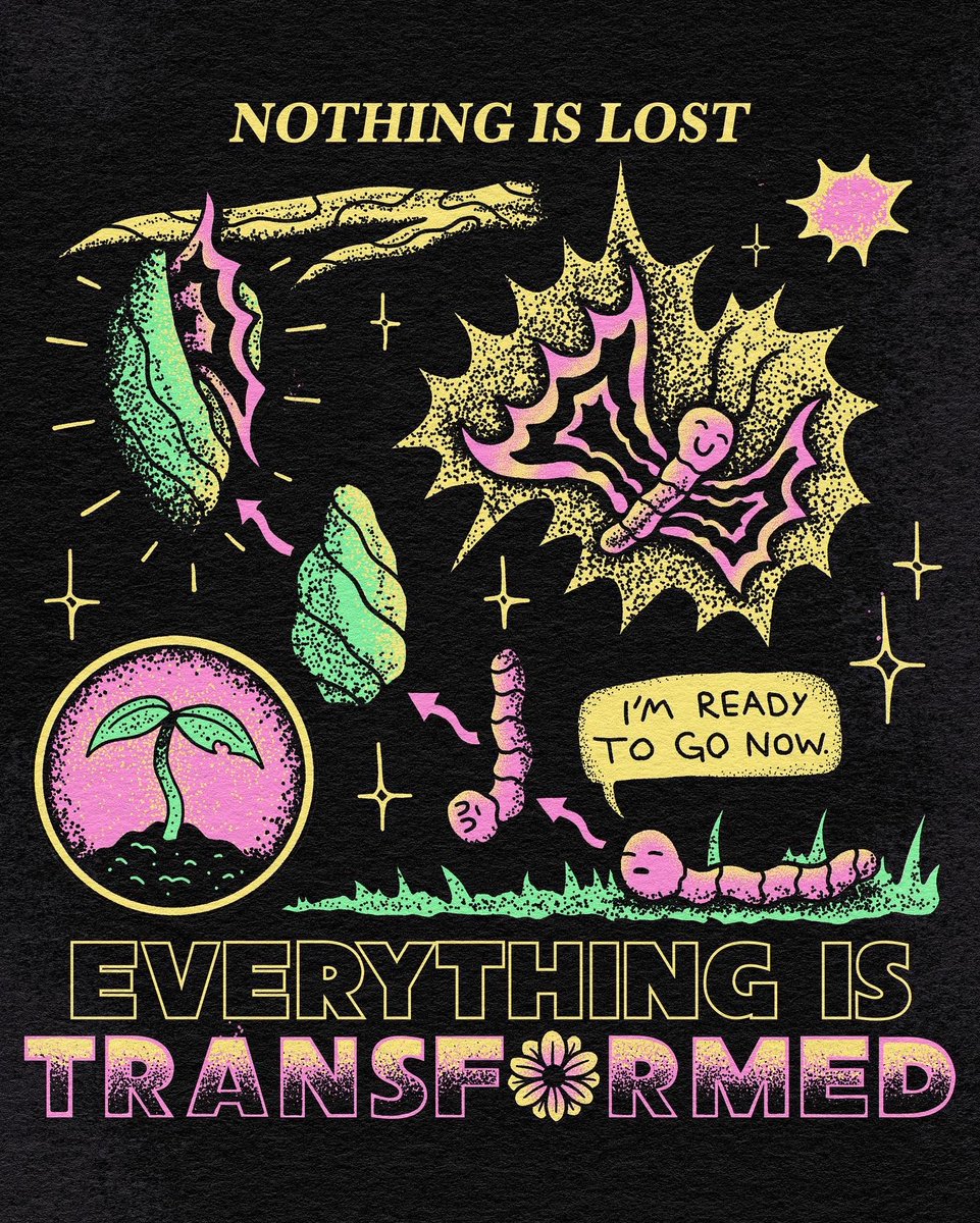 wizardofbarge's tweet photo. Nothing is lost, everything is transformed 🌸✨ https://t.co/gbB9UQZuiS