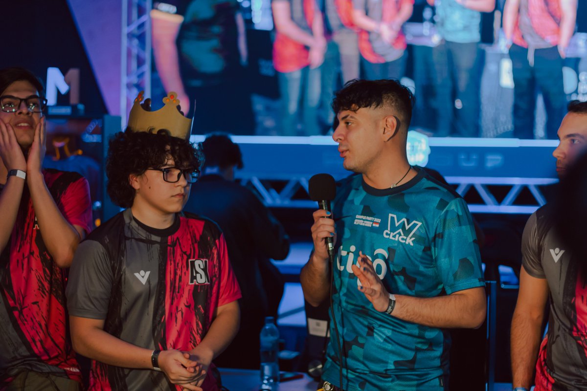 joselo_wck's tweet photo. Ya pasó una semana del @campuspartypy y simplemente no veo la hora de que volvamos a preparar otro evento para la comunidad. 🇵🇾
Un enorme agradecimiento al equipo de producción, creadores de contenido y todos los equipos participantes de la #MetaCup 2022.
¡Nos vemos! @WClickGG https://t.co/CVIadLn6D4