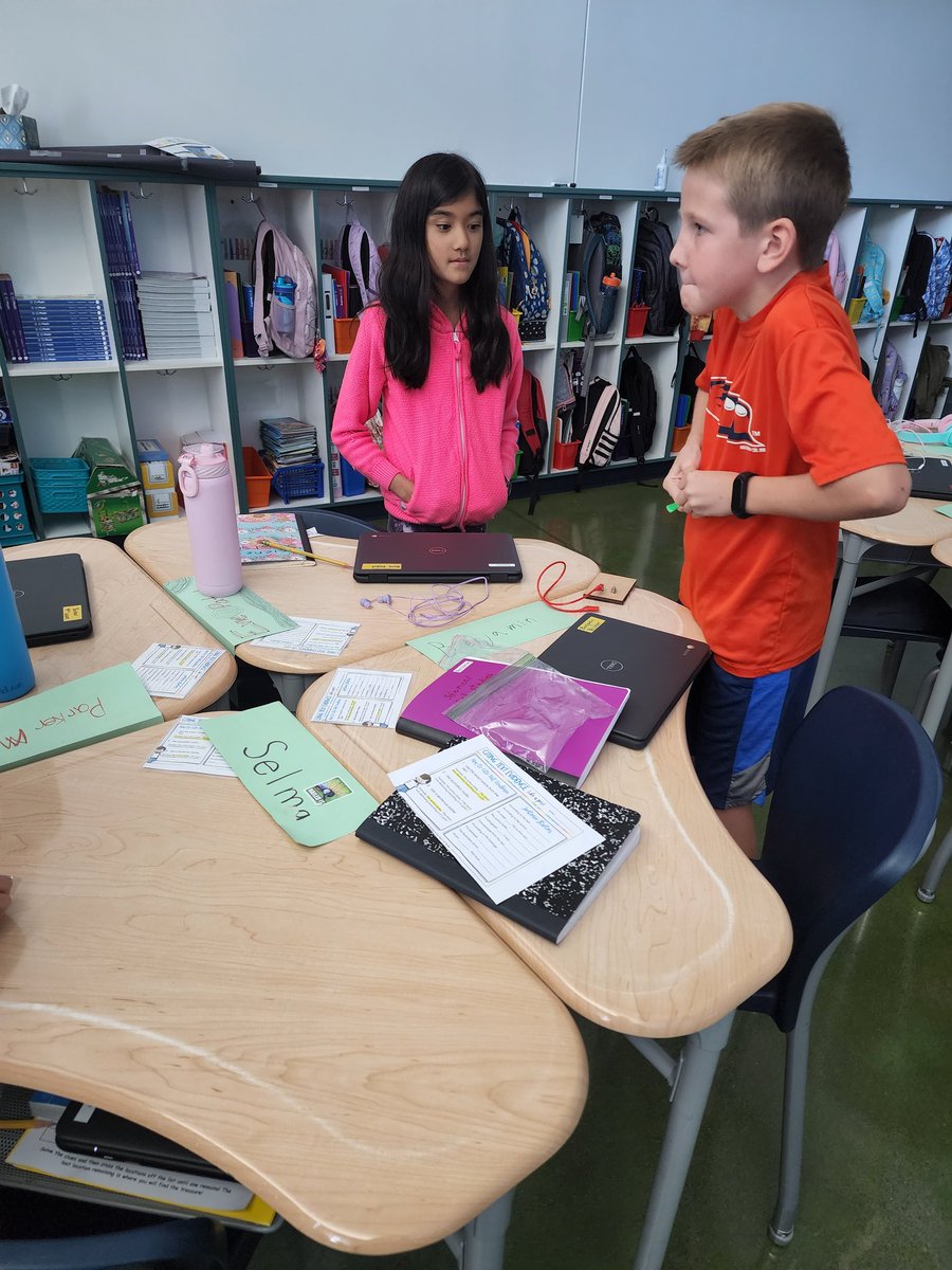 MsGeorgesClass2's tweet photo. Fourth graders have (temporarily) become system engineers. They are learning about different systems to help them gain the understanding to solve the problem of blackouts in a fictional town. 

This week, they created a small system using a solar panel, clips, a fan, and a motor. https://t.co/upybyy5079