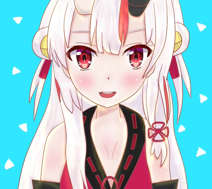 4周年おめでとうございます!(過去絵)#百鬼絵巻 #百鬼あやめ4周年 