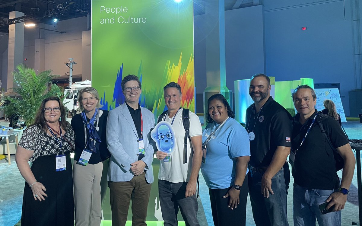 As NAN ELT sponsor, I had the honor of meeting with leaders in the Native American Network, one of our inclusive communities <a href="/Cisco/">Cisco</a>, while I was in Vegas. To <a href="/cecilew_cecile/">Cecile Willems</a>, <a href="/ltfrederick/">Dr. LaTricia Frederick</a>, and the others on the team but not on twitter- you make our company better!
