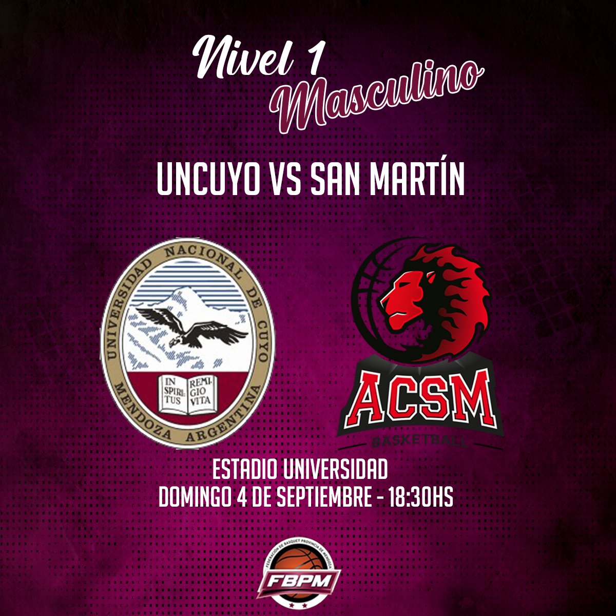 ASCENSO🏀

Te compartimos los partidos del día en Nivel 1 y Nivel 2. Llevate el mate, la bandera y disfrutá del ascenso de la provincia. 

Seguí toda la actividad en la app CABB en tu celular.