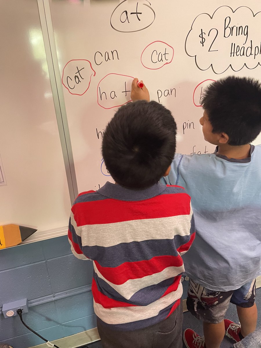 We have some CVC rockstars in our class!