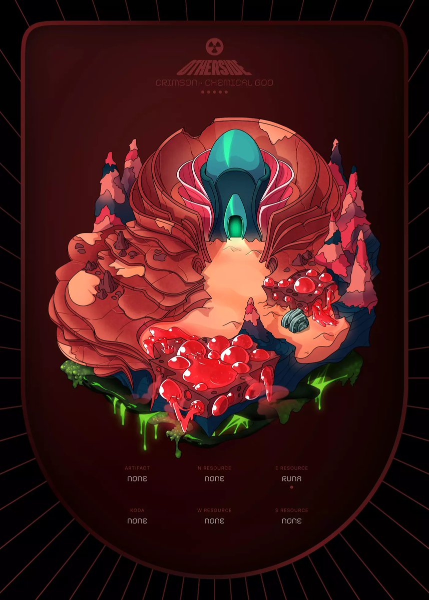 chooserich's tweet photo. Curious what the designer used for inspiration for this Otherdeed land https://t.co/niG2acRmBK