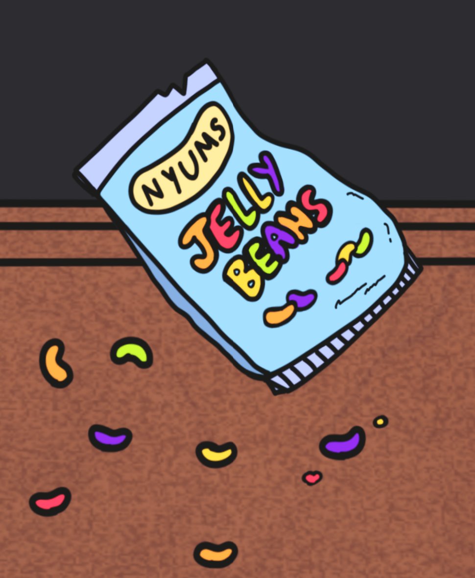 PinesFordsy's tweet photo. De vez en cuando, algunos de los Jelly Beans adquieren formas extrañas. Me gusta coleccionarlos. https://t.co/S4aFMBqLuW