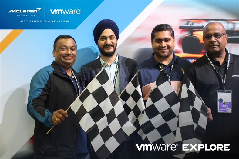 VMware Explore 2022 - Driving with the Dream Team :)  - Varghese, Rahul &amp; Raminder