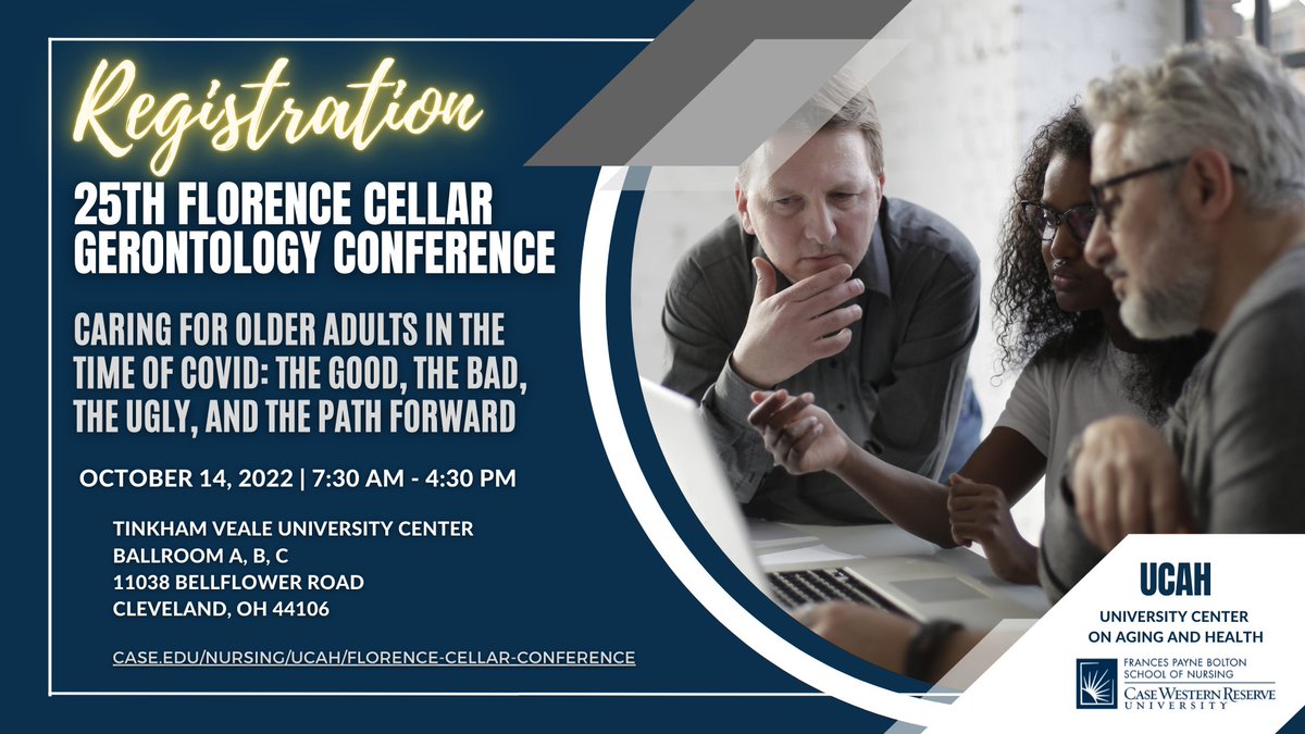 CWRUAgingCenter's tweet photo. 2022 Florence Cellar Conference

Register TODAY!!!
https://t.co/utjryzBlF3 https://t.co/nYSQVnmqqL