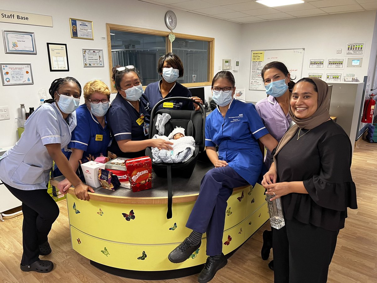 vilma_ribao07's tweet photo. Discharged one of our ex- preterm babies home after 10 wks stay in Sunrise. Parents thankful with care received from team Sunrise 🌟@NorthMidNHS 
#excellentfeedback                 #patientexperience                 @datt_colette @HazelManzano3 @CheentanSingh @barbarakuypers https://t.co/MzzrpR9ODW