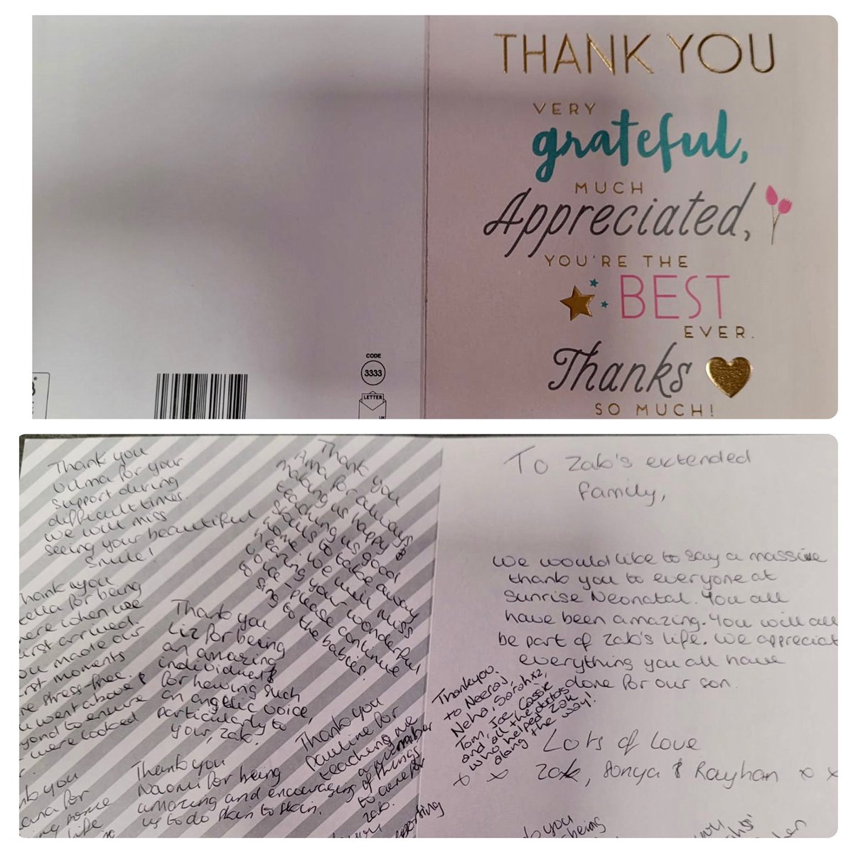 vilma_ribao07's tweet photo. Discharged one of our ex- preterm babies home after 10 wks stay in Sunrise. Parents thankful with care received from team Sunrise 🌟@NorthMidNHS 
#excellentfeedback                 #patientexperience                 @datt_colette @HazelManzano3 @CheentanSingh @barbarakuypers https://t.co/MzzrpR9ODW