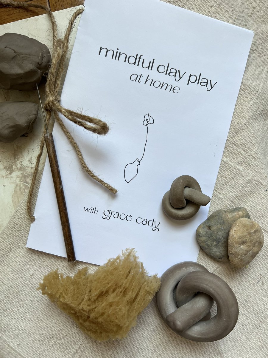 gracecady_'s tweet photo. mindful clay play at home - order yours here 🤍 https://t.co/RBGPbECphA https://t.co/RGndFC8URi