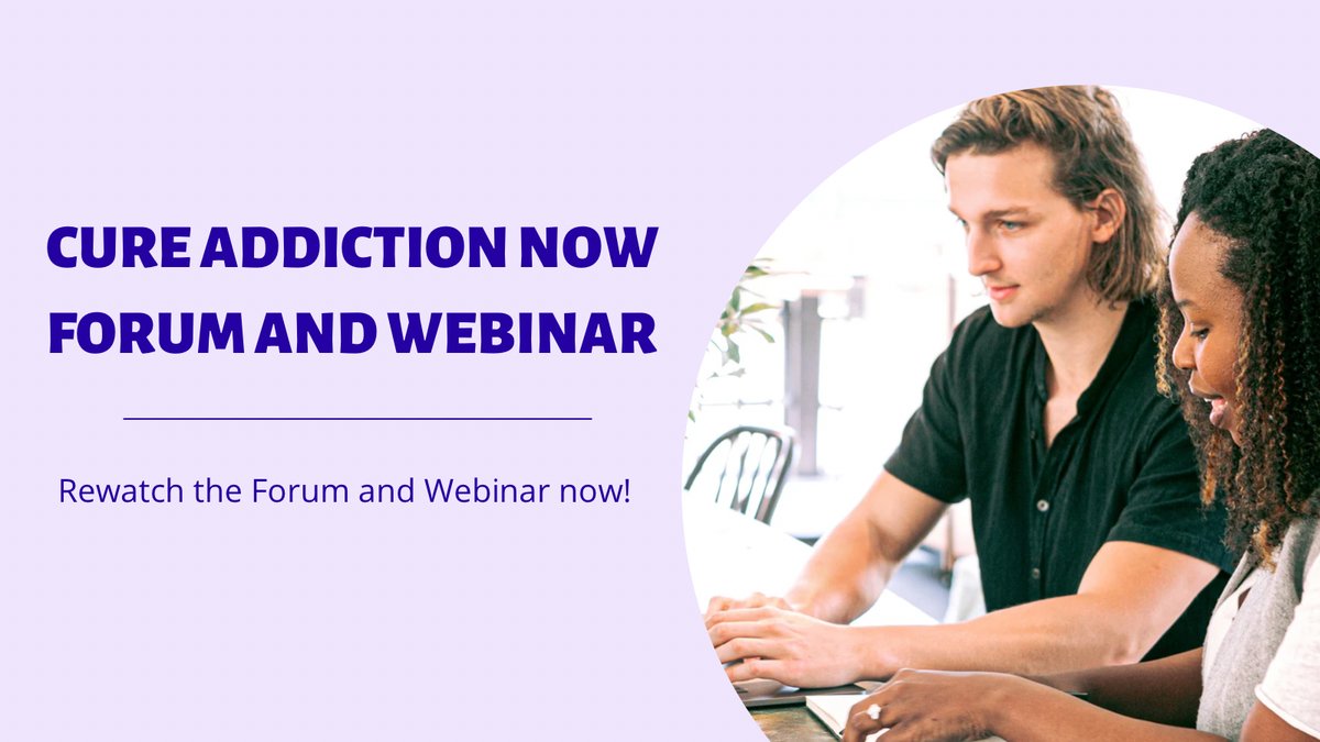 Our Cure Addiction Now Forum &amp; Webinar is now available to watch on demand! To watch now visit: vimeo.com/745662145

#CAN #SUD #OverdoseAware #EndOverdose