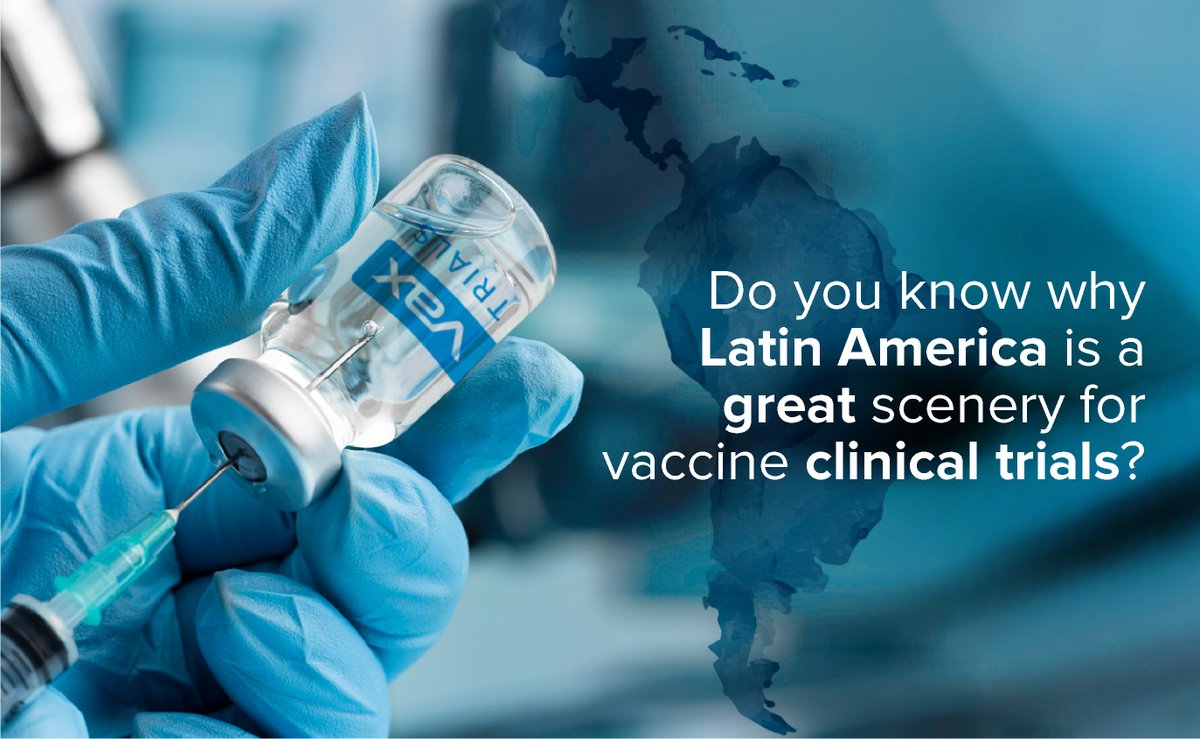 VaxtrialsO's tweet photo. According to the column, Latin America: A Compelling Region To Conduct Your Clinical Trials, written by By Julio G. Martinez-Clark, CEO of Bioaccess, a contract research organization (CRO)
#WeMakeItPossible #VaxTRIALS #Latam #CRO
➡️ https://t.co/6oby9OV91B https://t.co/zRGFDCJu7R