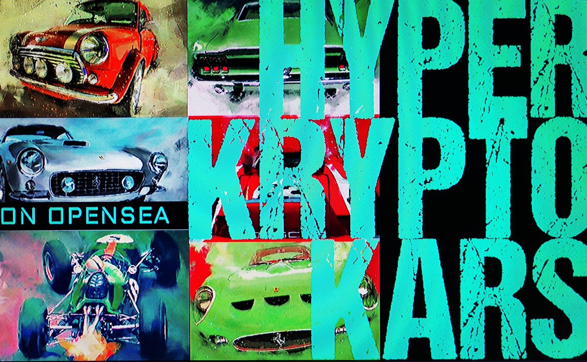 HyperKars's tweet photo. @Moonstonenft1 HYPER_KRYPTO_KARS on OpenSea. 
Awesome NFT Kollection https://t.co/Z5RxzXnbw9