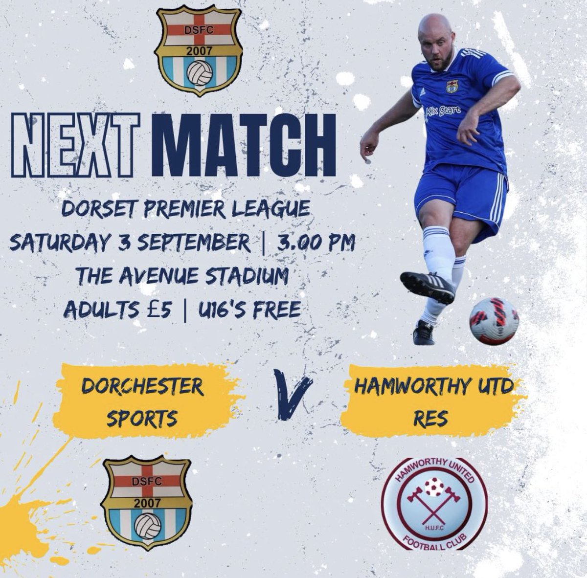 DorchSports's tweet photo. Back at it! 

Time to put Tuesday night behind us and get back to winning ways. Tomorrow, 3pm kick off at the Avenue.

#COUS💙 https://t.co/ciaj4YlbY1