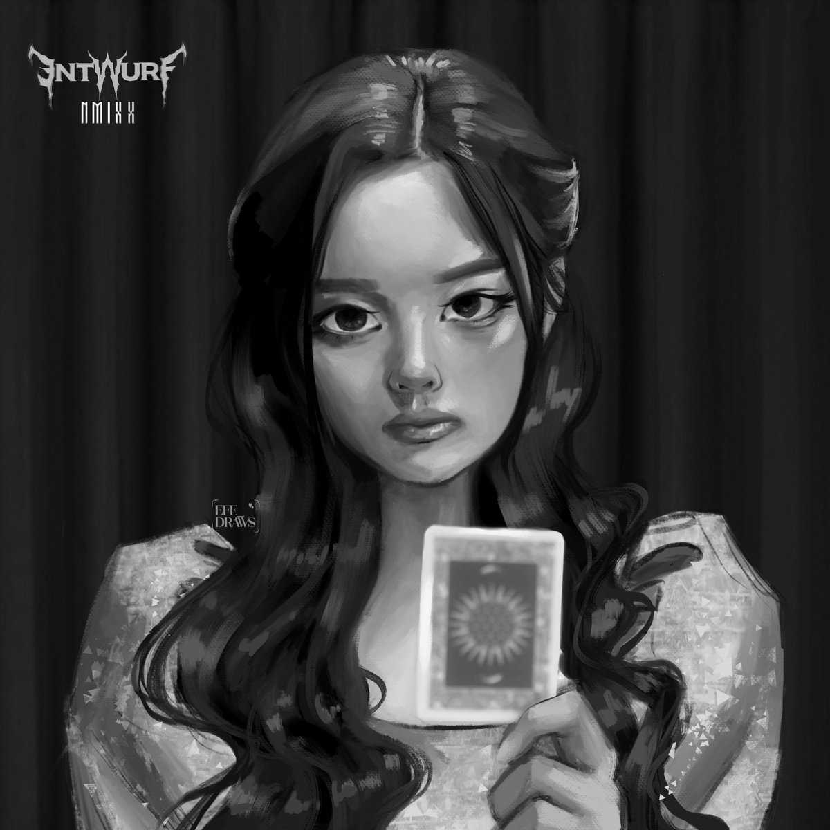 nmixxkaetchbook's tweet photo. Hi #nswers
I finished my drawing of our deer Sullyoon 🦌 I think thta it kinda looks like her. I think I should've emphasized her features a little better and more. But I mean it is not like that she looks completely different lol.

#nmixx #NMIXX_DICE #NMIXX_ENTWURF #nswer https://t.co/ry65K9kvb5