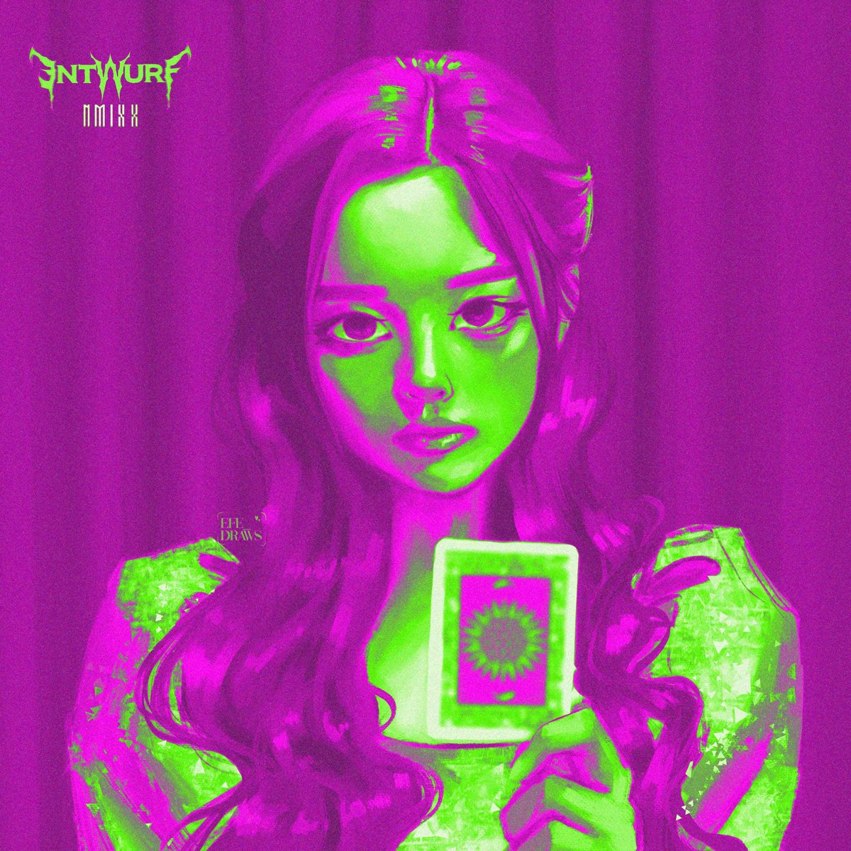 nmixxkaetchbook's tweet photo. Hi #nswers
I finished my drawing of our deer Sullyoon 🦌 I think thta it kinda looks like her. I think I should've emphasized her features a little better and more. But I mean it is not like that she looks completely different lol.

#nmixx #NMIXX_DICE #NMIXX_ENTWURF #nswer https://t.co/ry65K9kvb5