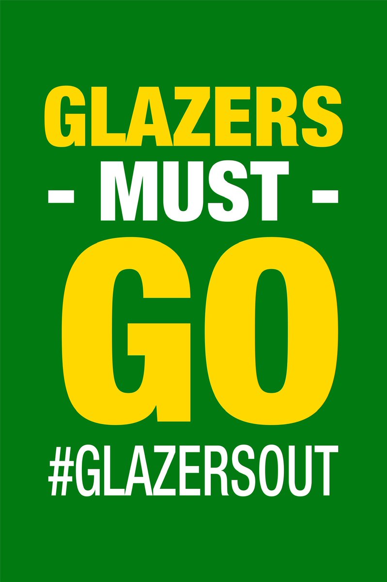 N8_MUFC's tweet photo. Seeing a lot of Manchester United fans reposting images I've made! Love to see it! If you have ideas of graphics you'd like to use, want the original before Twitter compresses the image, dm me happy to do anything I can to give voice to #GlazersOut https://t.co/oa0KI4Qe8i