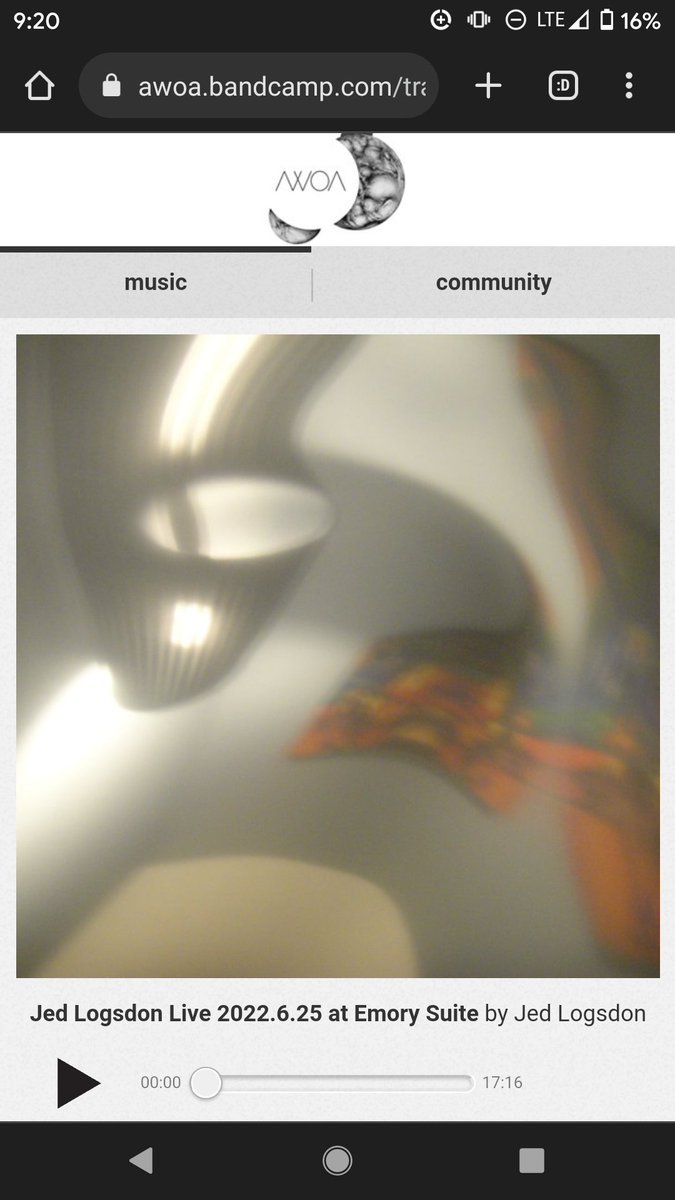 abstractwithout's tweet image. A little late summer gift, from our home to yours: Jed Logsdon, Live at Emory Suite, Bozeman, MT, 6.25.2022. Happy Bandcamp Friday. awoa.bandcamp.com