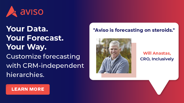AvisoInc's tweet photo. The most flexible forecasting platform. Unlike other tools, Aviso helps you pivot across multiple business views like product lines, business units, or renewals. All the insight you need to call your number - one click away.

Learn more: https://t.co/mbl59fhf1M

#crm #revops https://t.co/AgPYl8fYZO