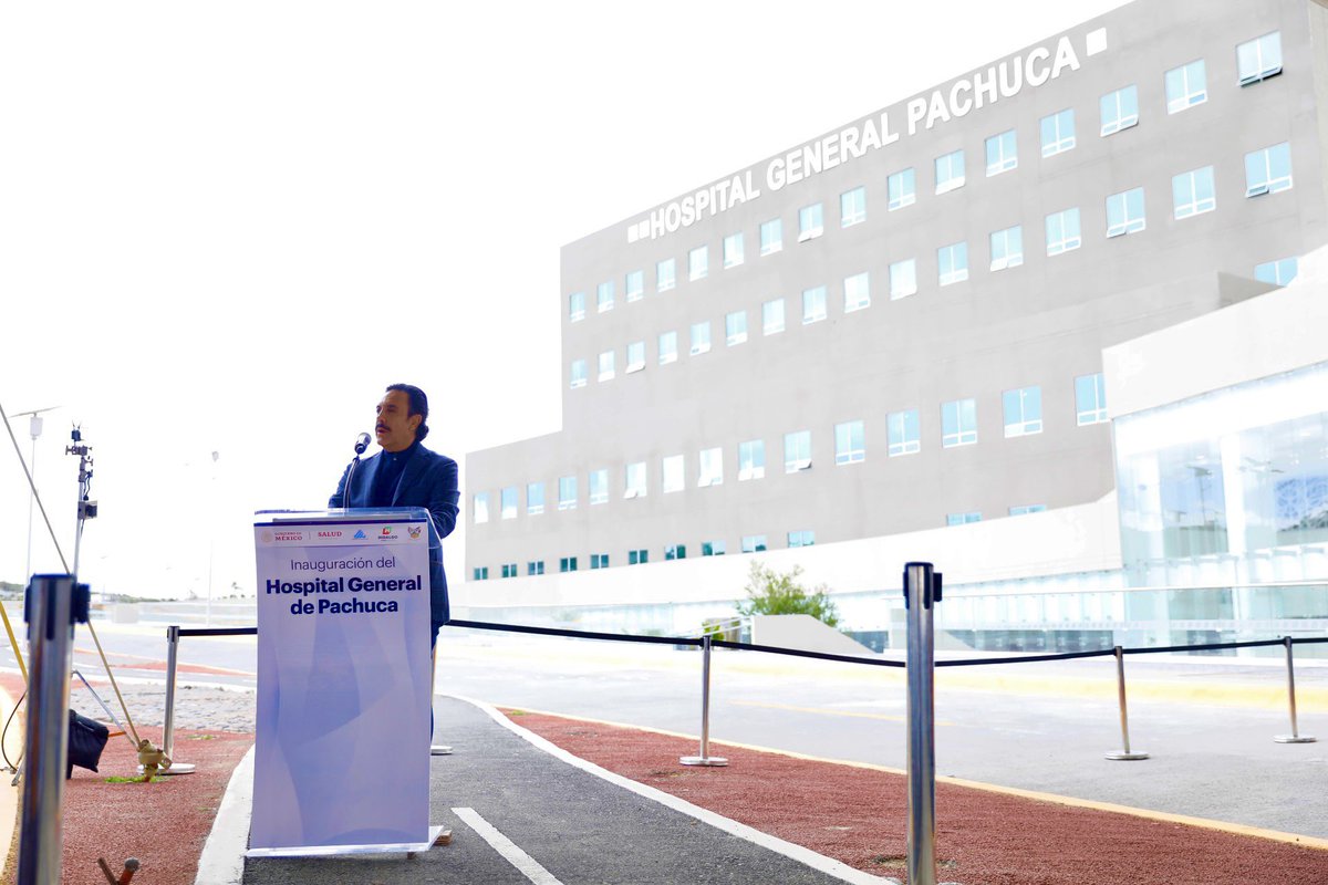 El nuevo Hospital General de Pachuca 🏥 <a href="/HospGralPachuca/">Hospital General</a>, sustituye una infraestructura médica de hace más de 40 años, por ello, ¡es la unidad de referencia hospitalaria más grande de #Hidalgo 💪🏽!