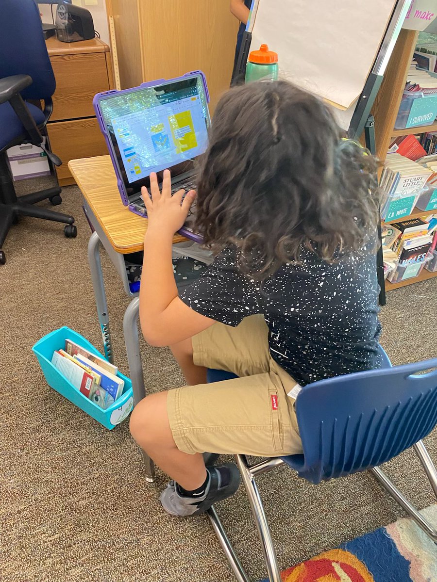 BPEKnights's tweet photo. Ms. Wright’s 4th graders practiced writing summaries after reading the book “Barbed Wire Baseball” by Marissa Moss & reviewing a fun Pixar short “For The Birds”. 📝📖 #MediaLiteracy #GradeLevelText #BuddingAuthors 💜 #WeAreWayne https://t.co/kxRH1qqJZn