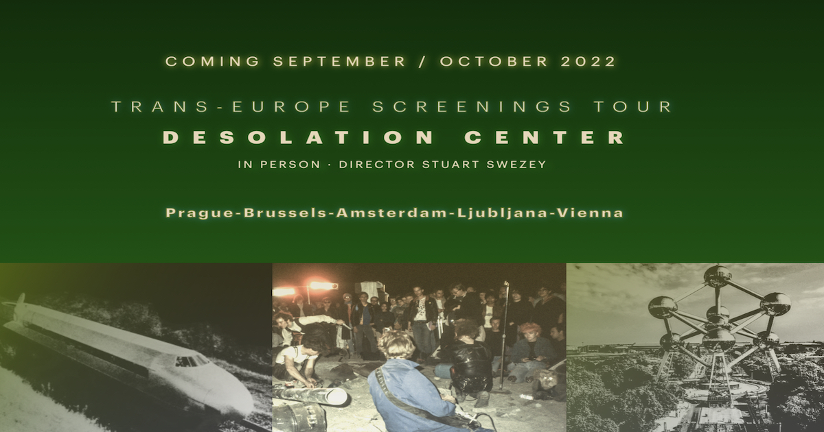 Desolation Center (@desolationcent) on Twitter photo September/October:
PRAGUE <a href="/MeetFactory/">MeetFactory</a>
BRUSSELS <a href="/CinemaNova/">Cinema Nova</a>
AMSTERDAM <a href="/MelkwegCinema/">Melkweg Cinema</a>
LJUBLJANA <a href="/kinosiska/">Kino Šiška</a>
VIENNA <a href="/Poolinale/">Poolinale</a> September/October:
PRAGUE <a href="/MeetFactory/">MeetFactory</a>
BRUSSELS <a href="/CinemaNova/">Cinema Nova</a>
AMSTERDAM <a href="/MelkwegCinema/">Melkweg Cinema</a>
LJUBLJANA <a href="/kinosiska/">Kino Šiška</a>
VIENNA <a href="/Poolinale/">Poolinale</a>