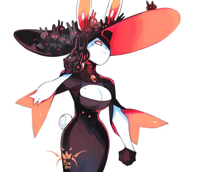 Don't talk to her or her lil bunnies ever again 