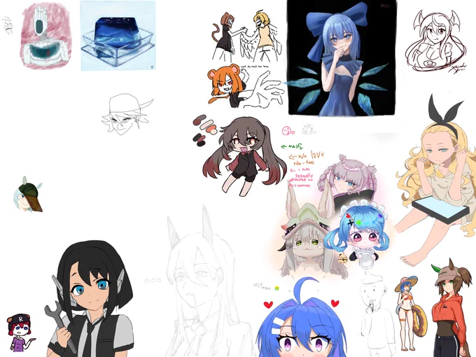 Discord server's August https://t.co/9zaOybVwpu canvas 