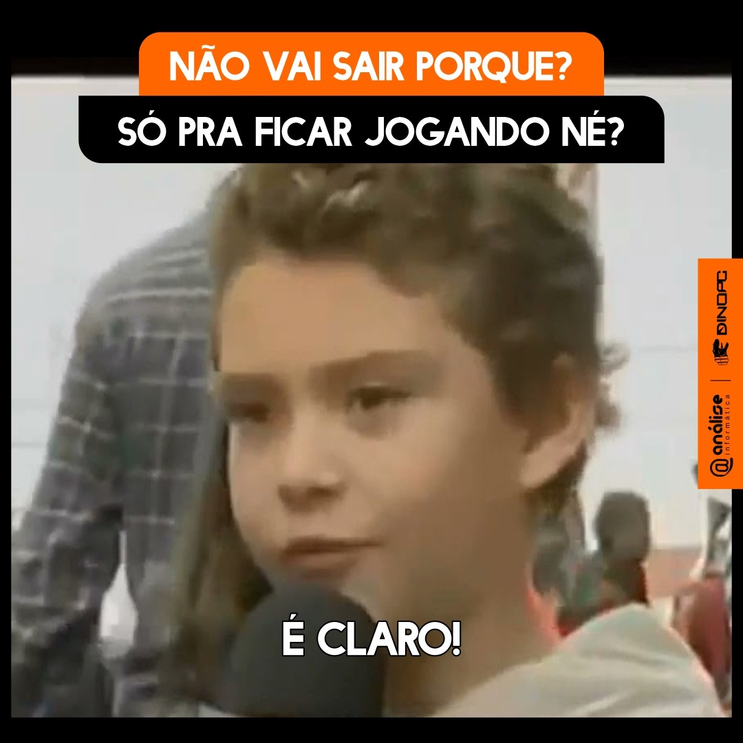 Mas é claro!!!
analiseinformatica.com.br
#DinoPC #pcgaming