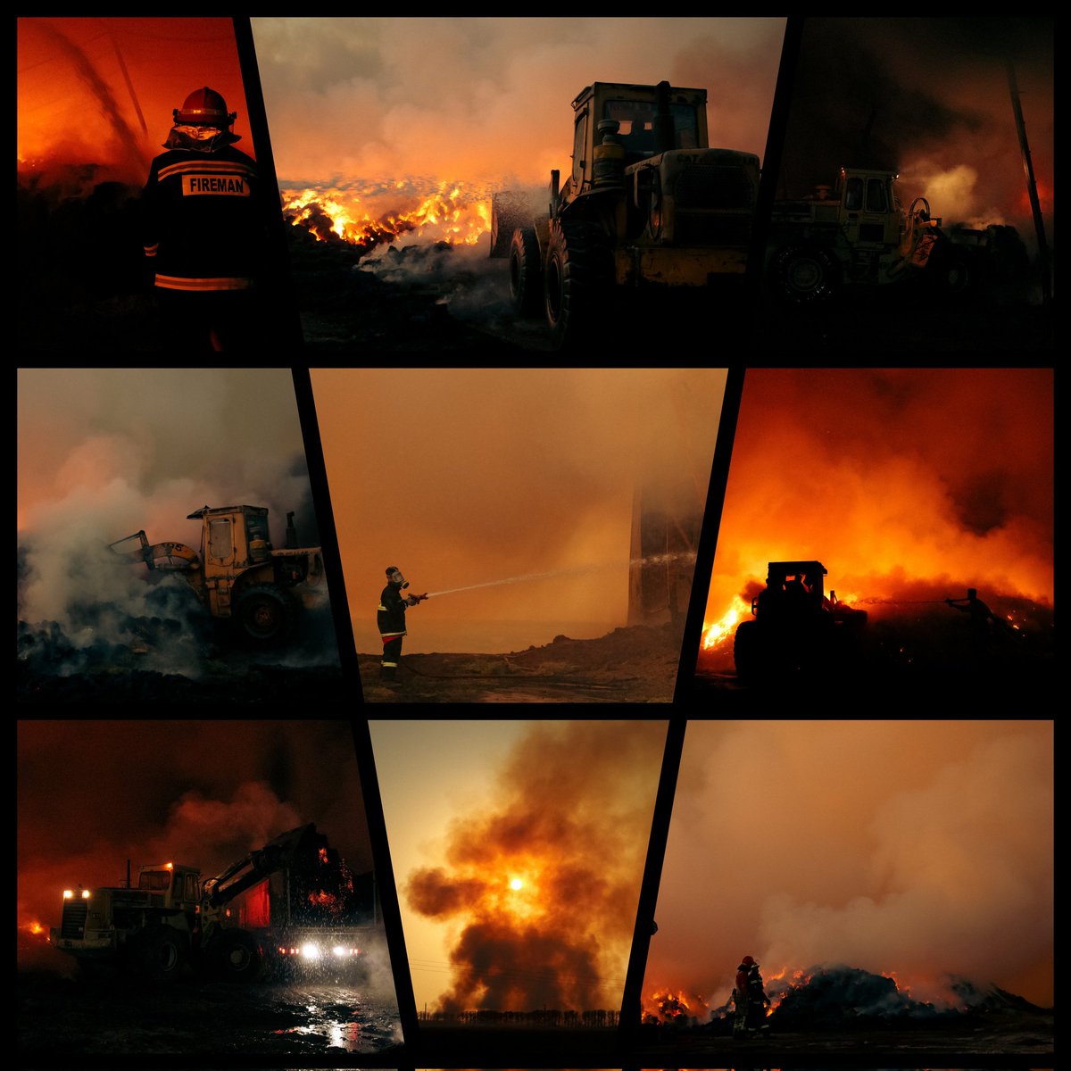 🔥"Fire Warriors"🔥

I have collected this collection during a big fire that happened 3 days ago in a ranch that took about 24 hours to control the fire...

opensea.io/collection/fir…

#NFTCommunity #NFTs #photography