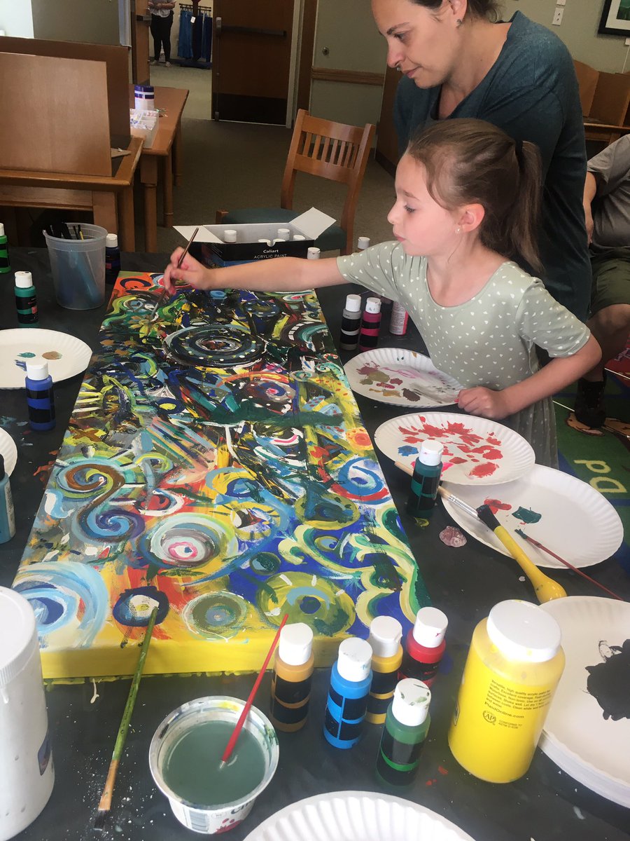AmyBauerDesigns's tweet photo. #artbreakday 2022 was a success! @artismoving @shanartdesign https://t.co/wRs566K4J0