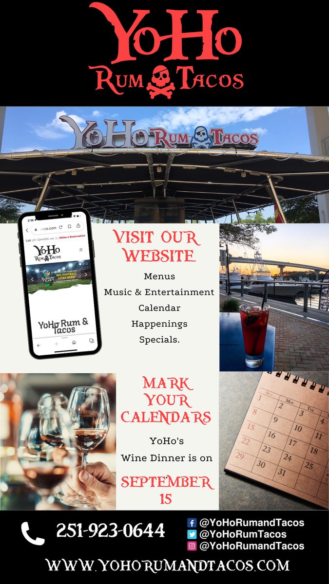 YoHoRumTacos's tweet photo. #yohorumandtacos #wharf #orangebeachalabama https://t.co/32cixFt2Q6