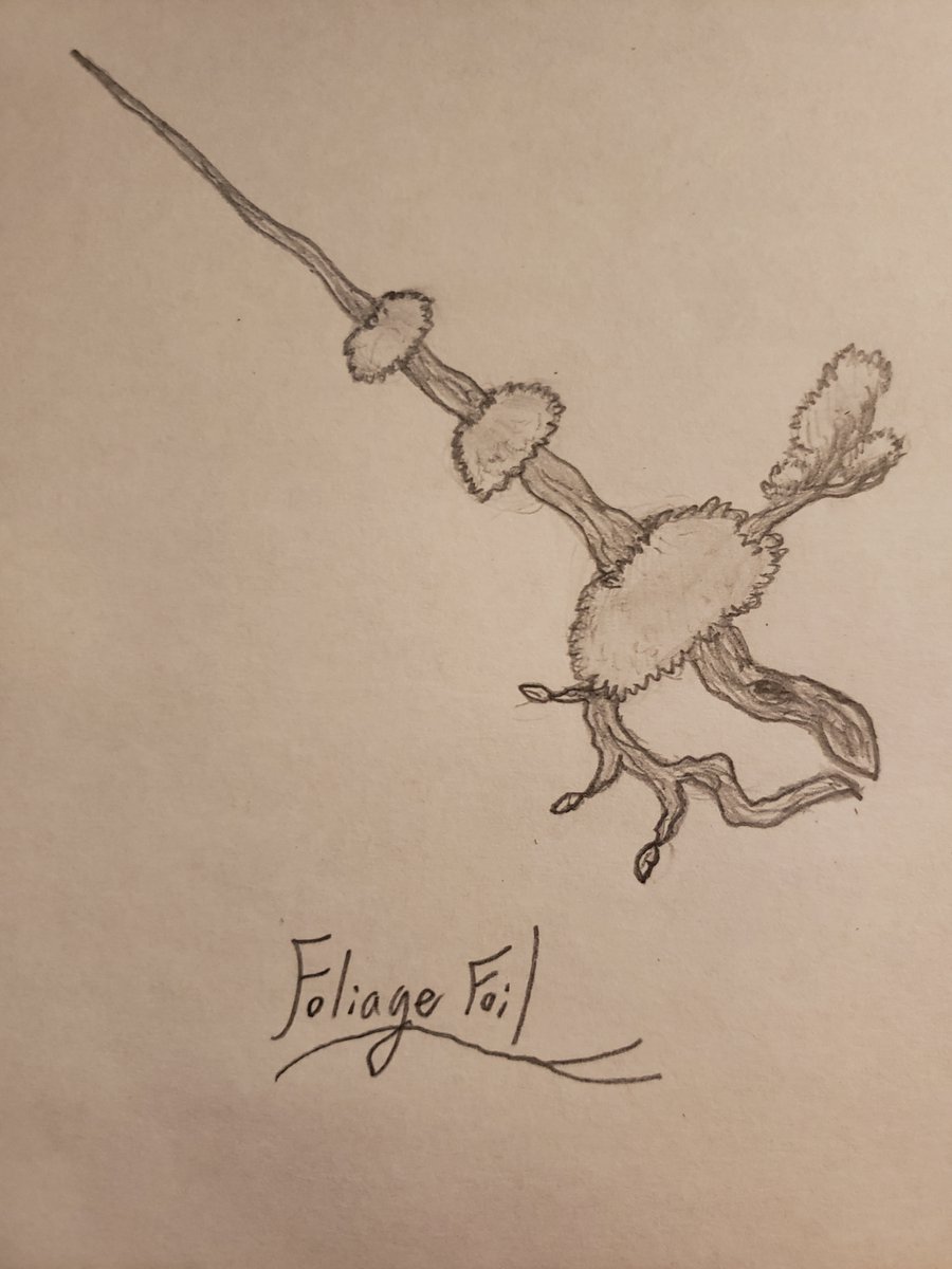 PinchisWriting's tweet photo. Here's sword #1! My first prompt was "topiary". https://t.co/t47c3yo63U