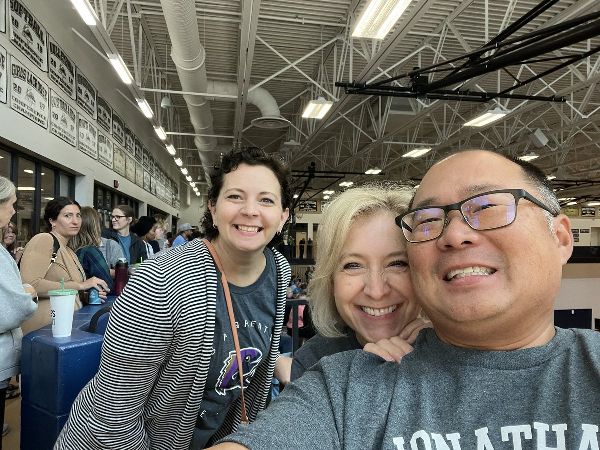 The time you run in to your own children’s 2nd and 3rd grade teachers at the <a href="/ISD112/">E Carver Co Schools</a> All Staff Meeting. Always the best to see them.